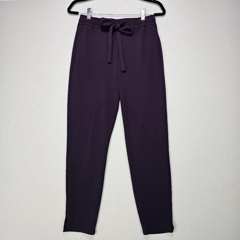 Dynamite Tie Waist Slim Leg Trousers
